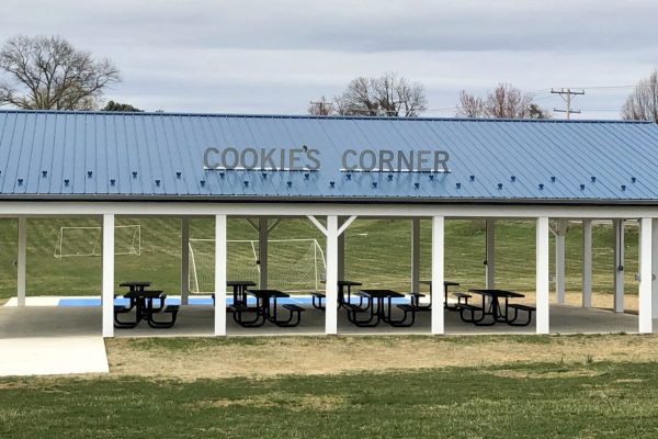 Cookies corner side view of pavilion