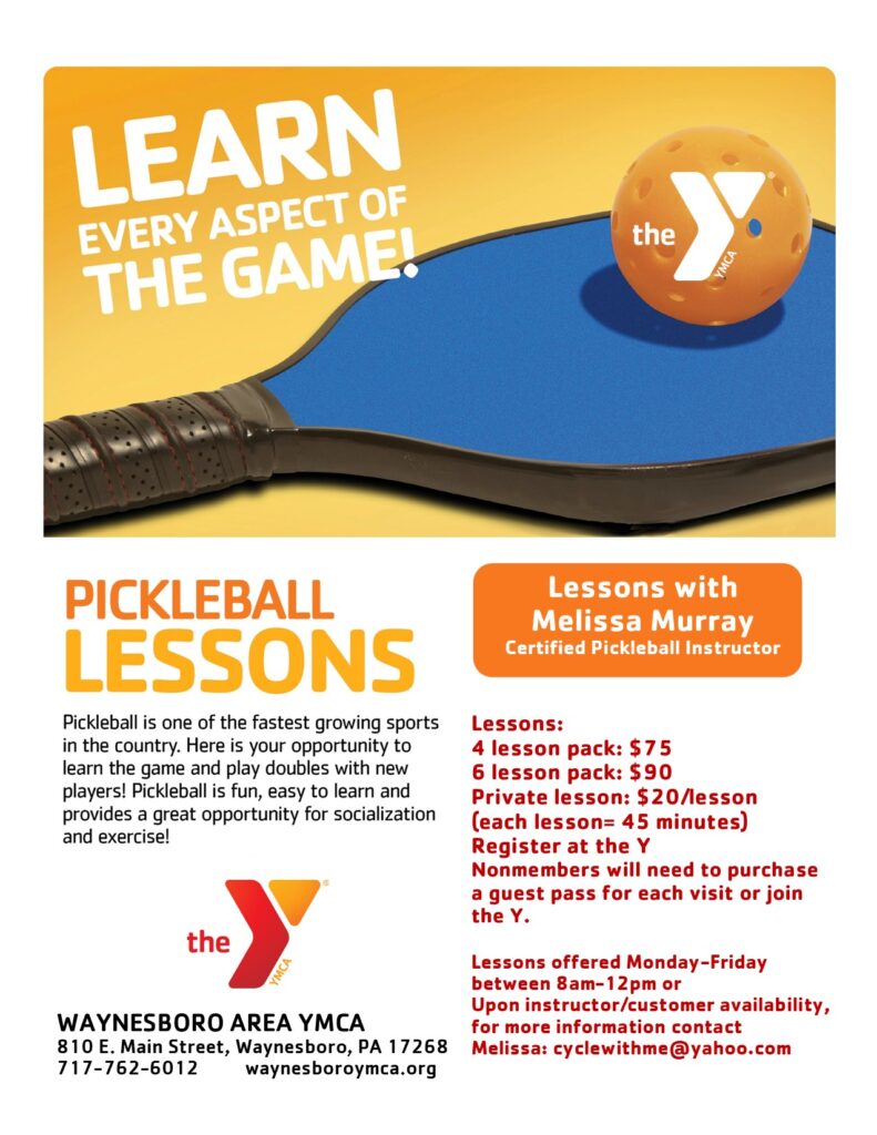 Pickleball & Racquetball Waynesboro YMCA