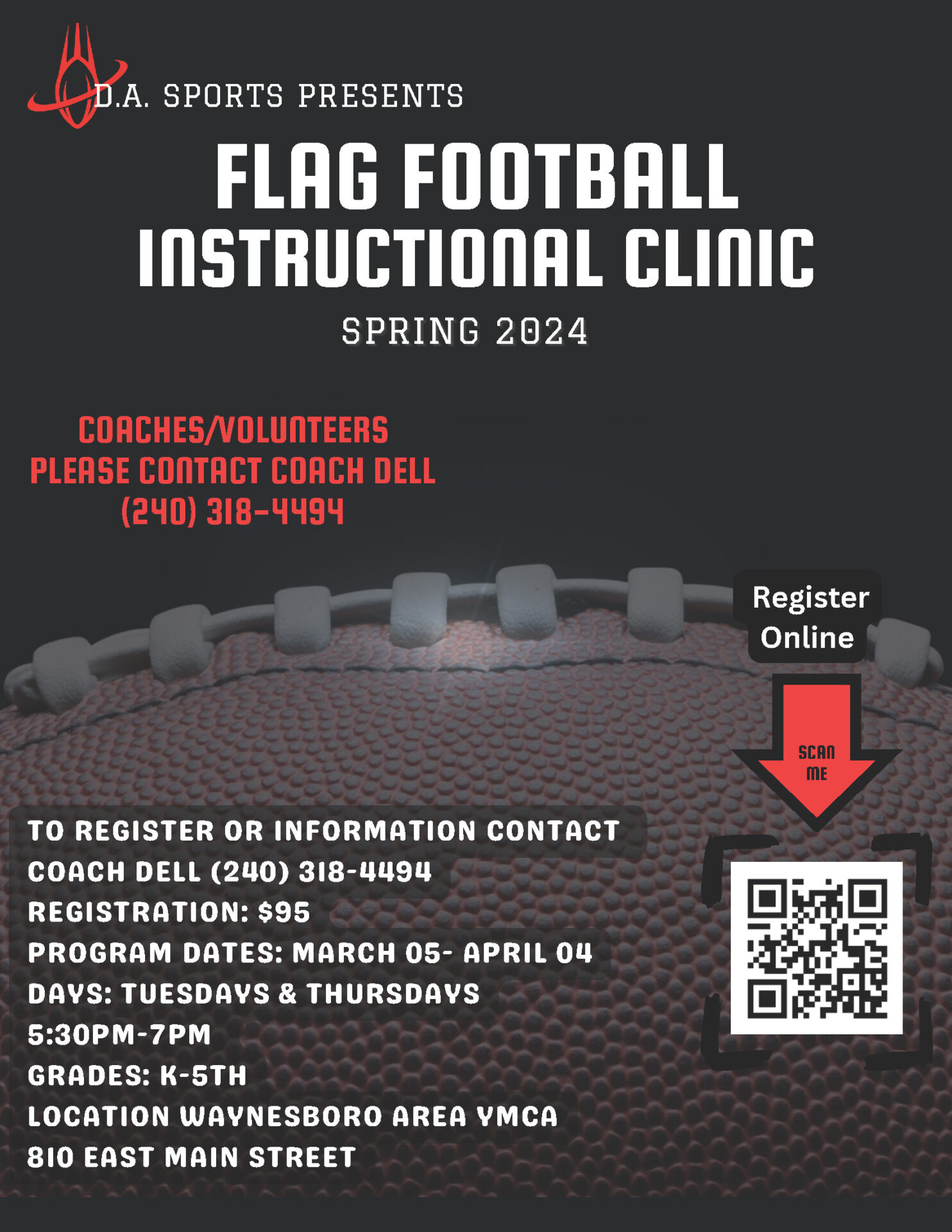 Flag Football Waynesboro YMCA